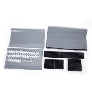 USA Stock 10-Layer 9-Grid Non-Woven Fabric Shoe Cabinet – Fashionable, Space-Saving Shoe Rack in Gray - Image 5